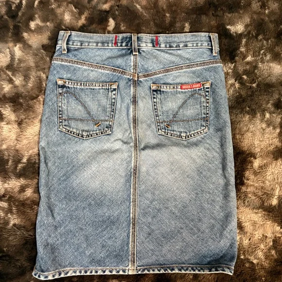 Vintage GUESS Denim Skirt - Picture 2 of 7